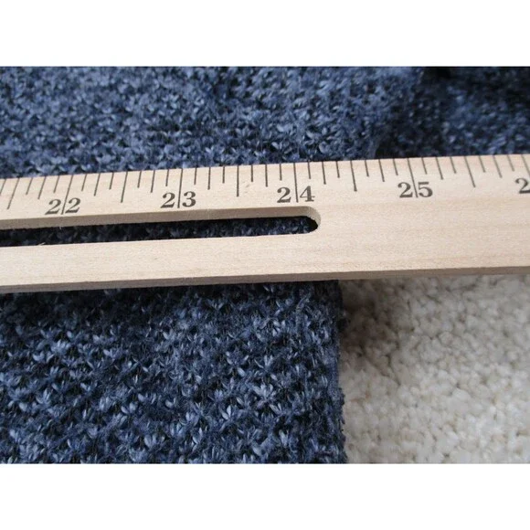 Orvis Sweater Men Extra Large Blue Heavyweight Fleece Outdoor Zip Pullover Camp - Picture 9 of 12